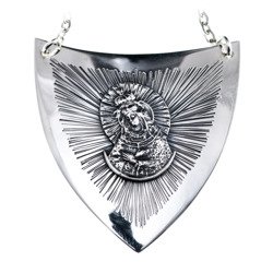 Ryngraf srebrny 925 Matka Boska Ostrobramska R12