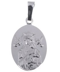 Medalik srebrny - Matka Boska Nieustającej Pomocy MM098