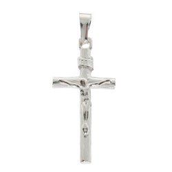 Krzyżyk srebrny z wizerunkiem Jezusa 3,0 cm MO042