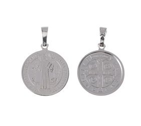 Medalik srebrny - Medalik Świętego Benedykta MM088
