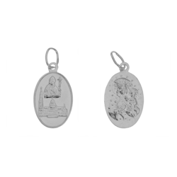 Medalik srebrny - Święty Benedykt ML019