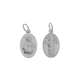 Medalik srebrny - Święty Juda Tadeusz ML007