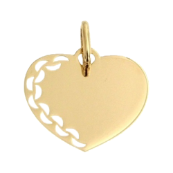 Złota przywieszka pr. 585 Serce ZP066